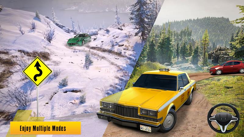 Offroad Taxi Driving Sim 2021 Ảnh chụp màn hình 4