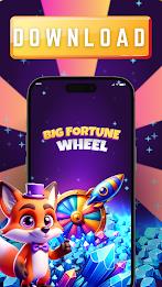 Big Fortune Wheel: Real Prizes ภาพหน้าจอ 1