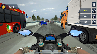 Endless Moto Traffic Racer 3D 스크린샷 2