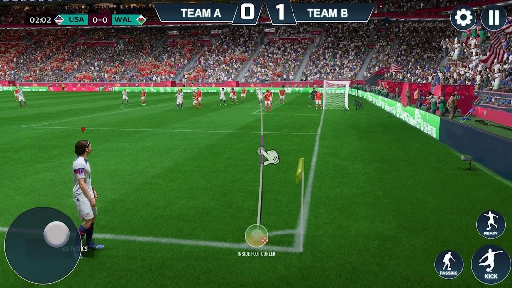 Real League Soccer Offline Mod ภาพหน้าจอ 2