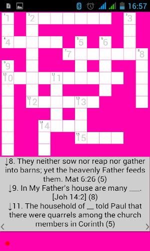 Bible Crossword स्क्रीनशॉट 2