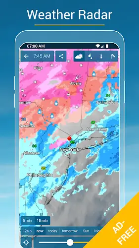 Weather & Radar USA - Pro Captura de tela 2