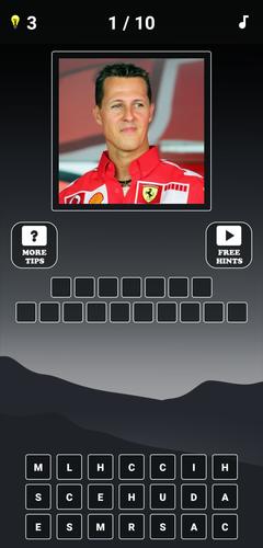 Formula 1:Guess F1 Driver Quiz ภาพหน้าจอ 2