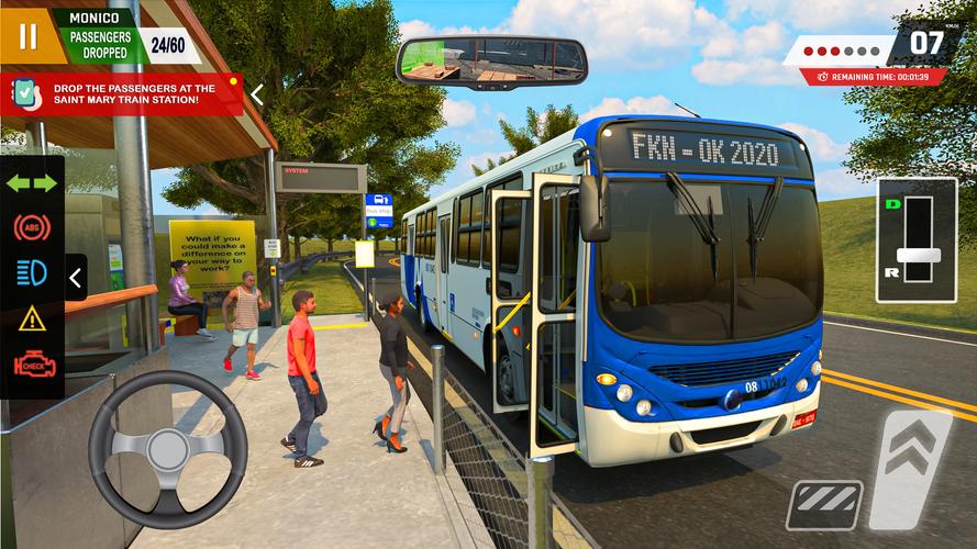 City Bus Simulator : Bus Games Capture d'écran 2