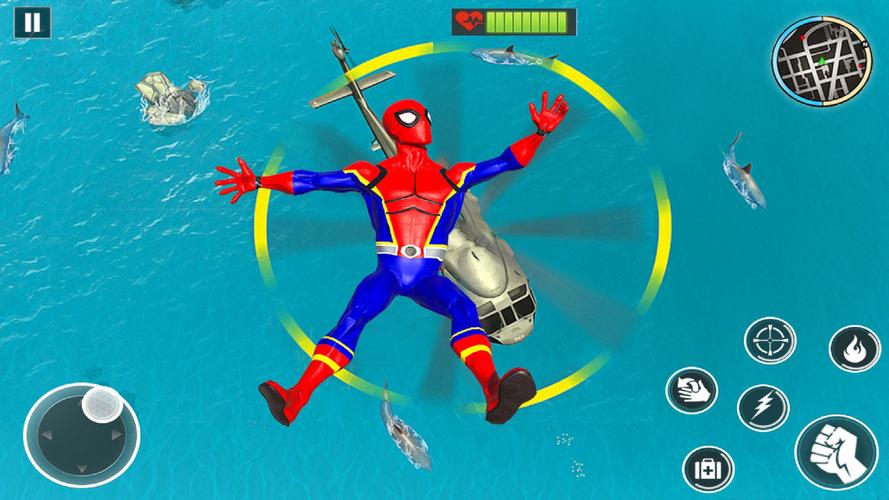Robot Spider Hero Spider Games 스크린샷 4