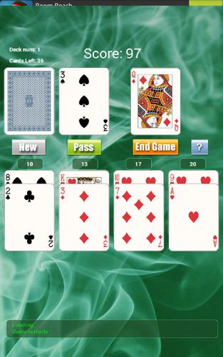 21 Solitaire Game Captura de pantalla 3
