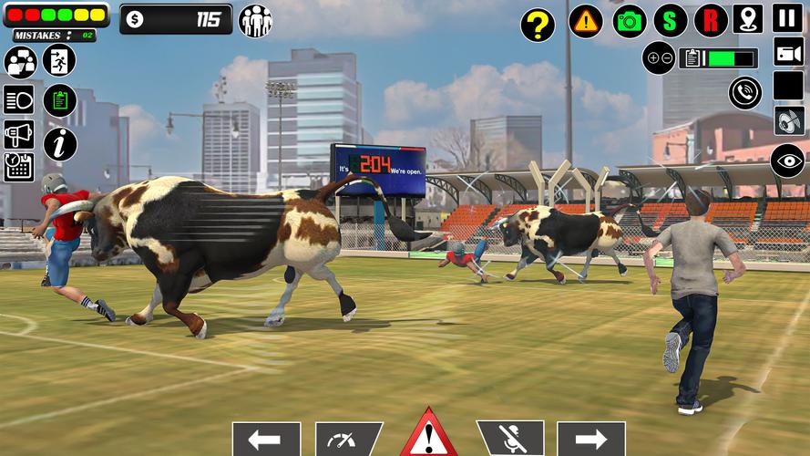 Wild Battle Craft: Bull Fight Captura de pantalla 4