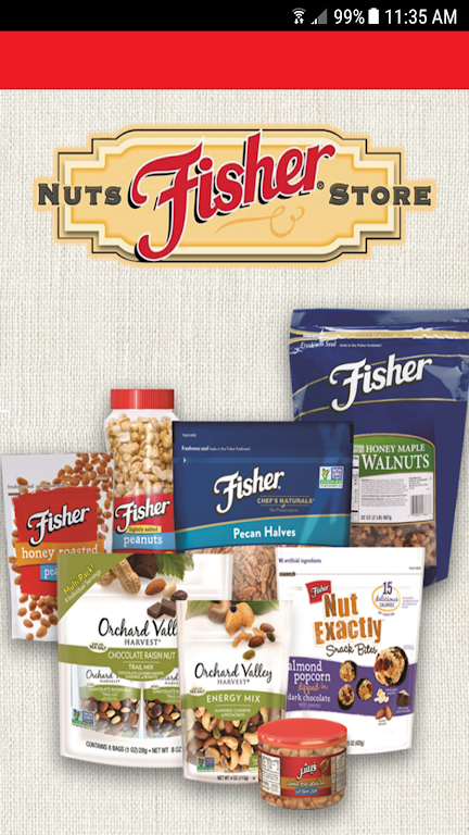 Fisher Nuts Store应用截图第1张