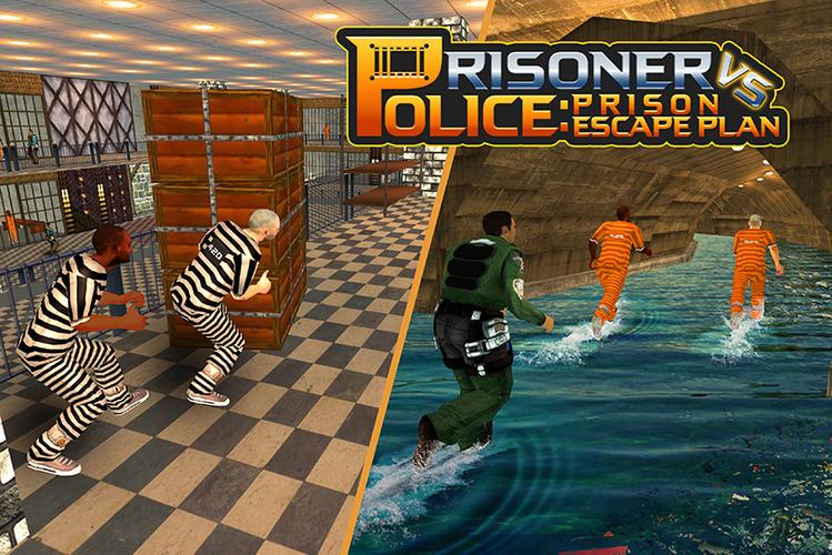 Police Vs Prisoner Escape jail स्क्रीनशॉट 4