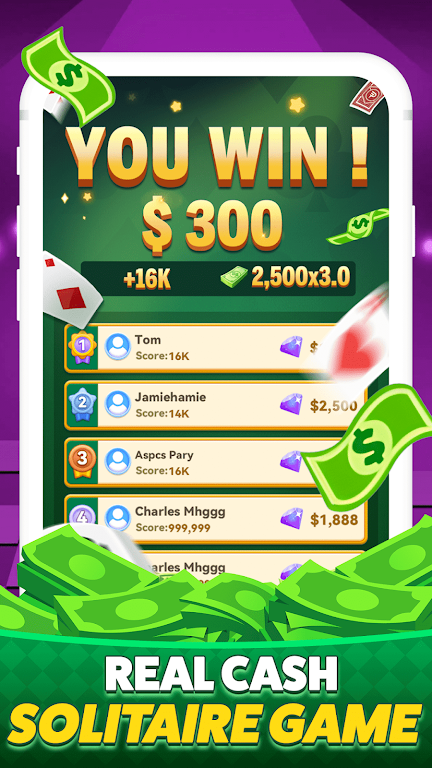 Solitaire Clash-Win Cash應用截圖第3張