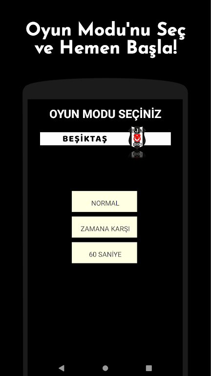 Beşiktaş Futbolcu Kart Eşleştirme Oyunu應用截圖第2張