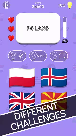 3in1 Quiz : Logo-Flag-Capital Ảnh chụp màn hình 2