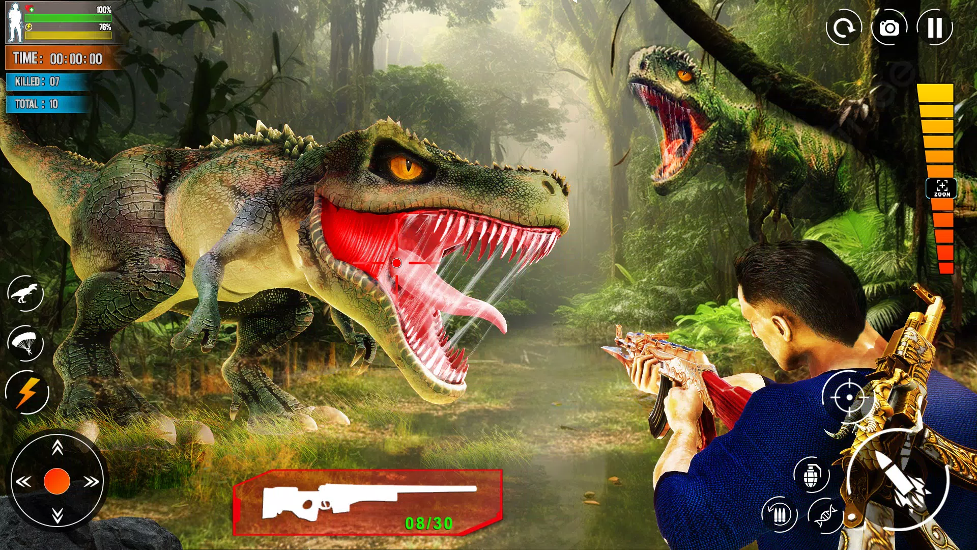 Wild Dinosaur Hunting Games應用截圖第4張