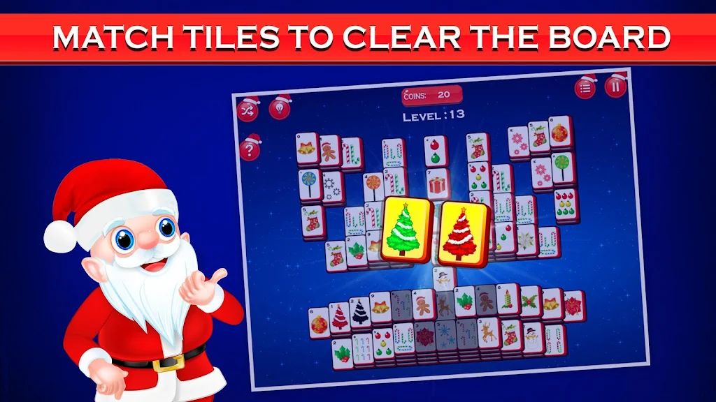 Mahjong Deluxe - Christmas Fun應用截圖第2張