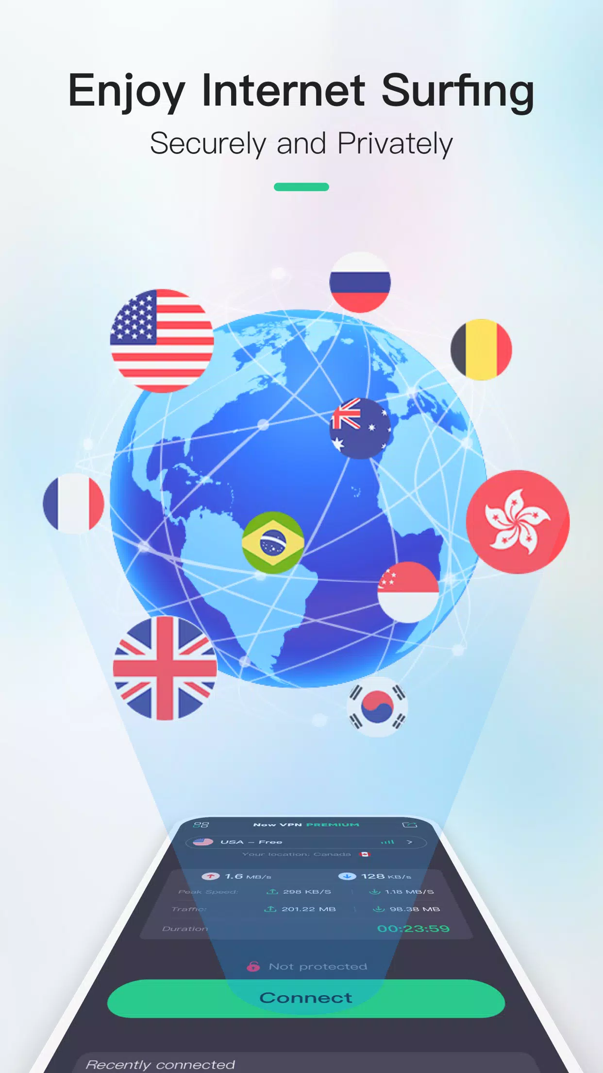 Now VPN Ekran Görüntüsü 1