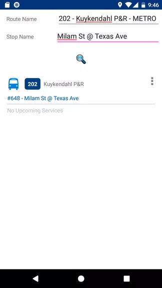 Bus Time in Houston Screenshot 3