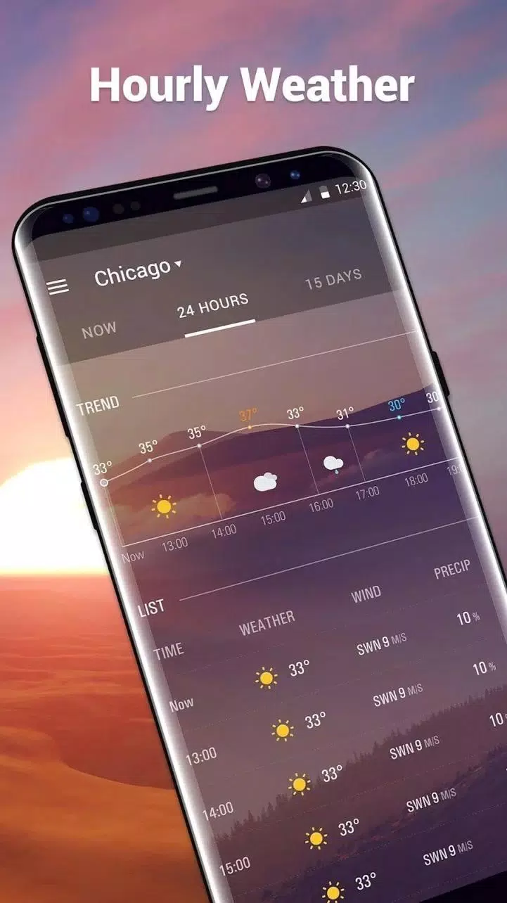 Amber Weather Elite Capture d'écran 3