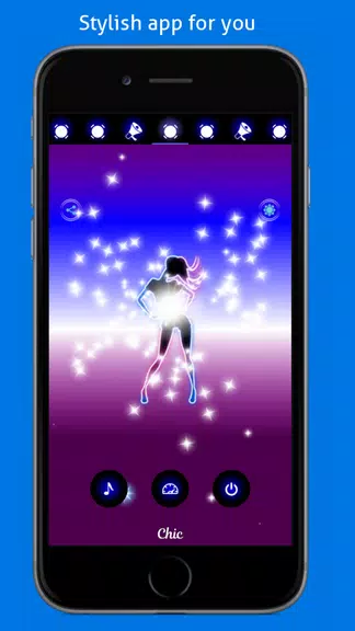 Disco Light: Flashlight with S ဖန်သားပြင်ဓာတ်ပုံ 2