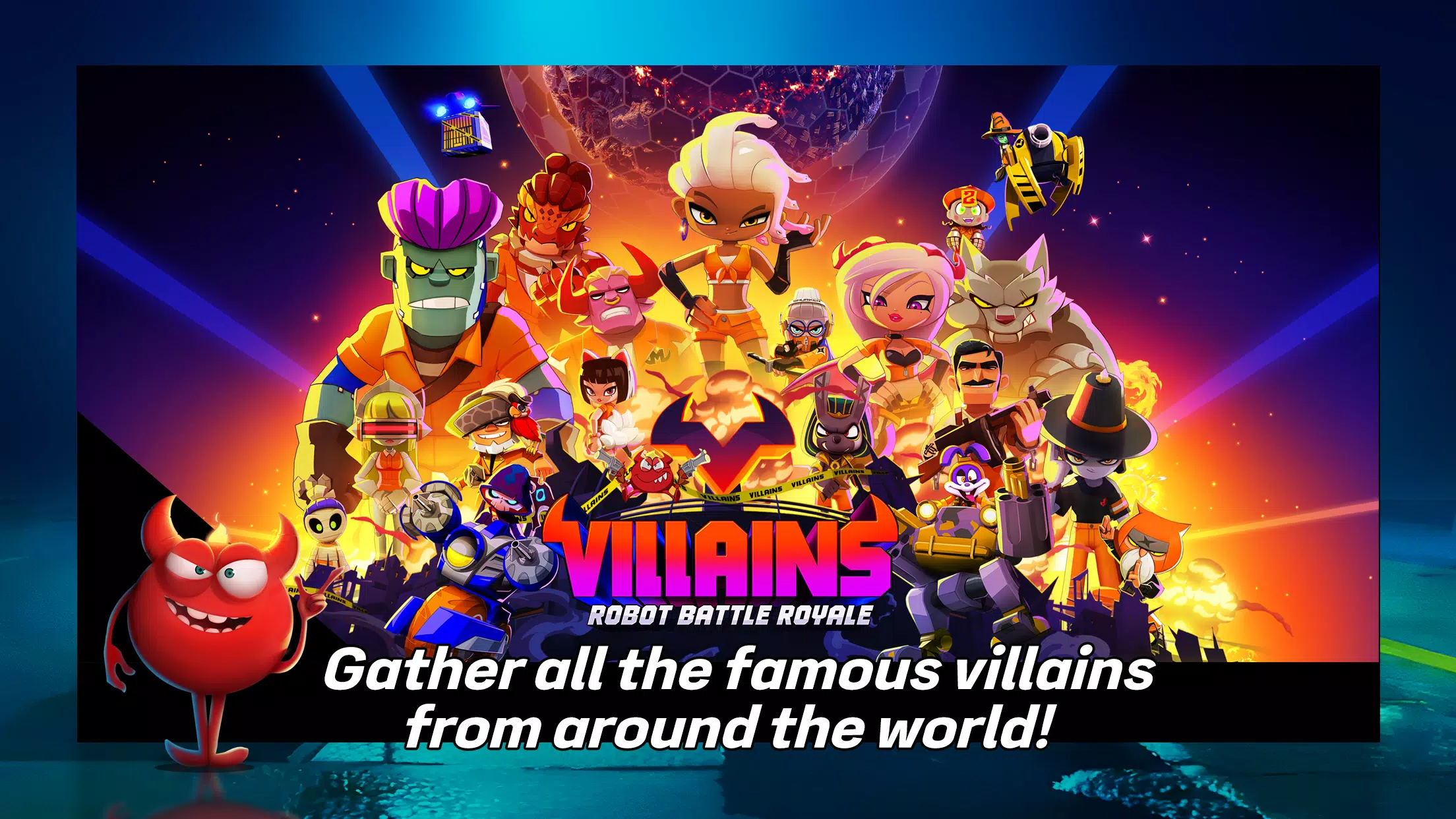Villains: Robot BattleRoyale স্ক্রিনশট 1