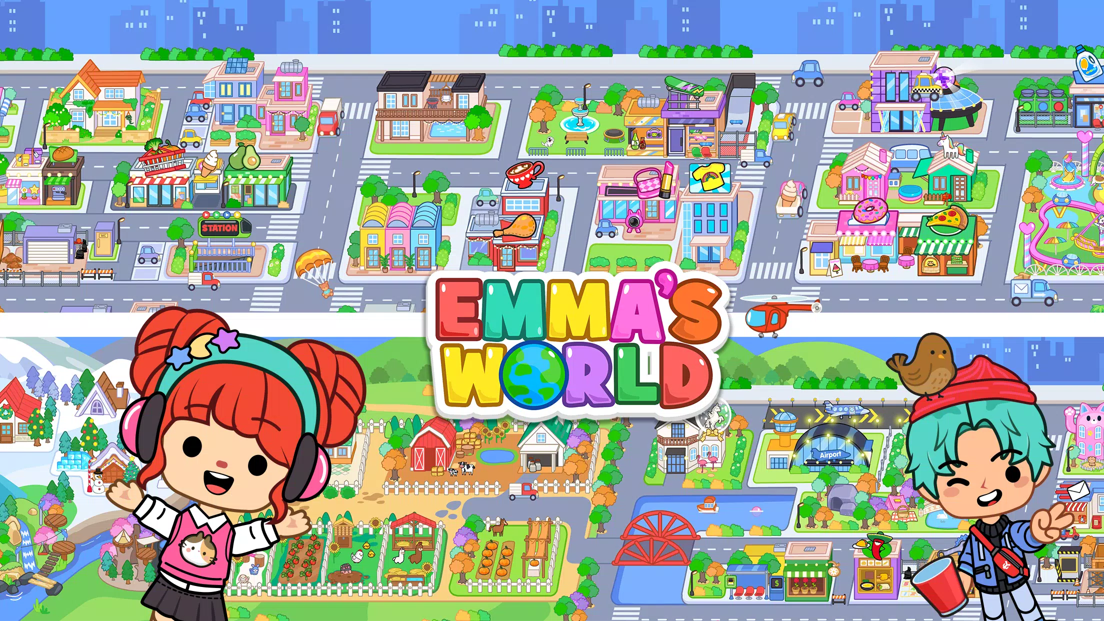 Schermata Emma's World - Town & Family 2