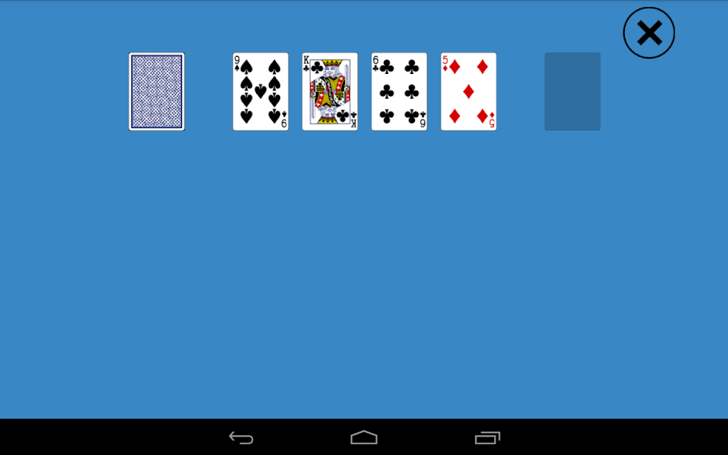 Classic Aces Up Solitaire Capture d'écran 1