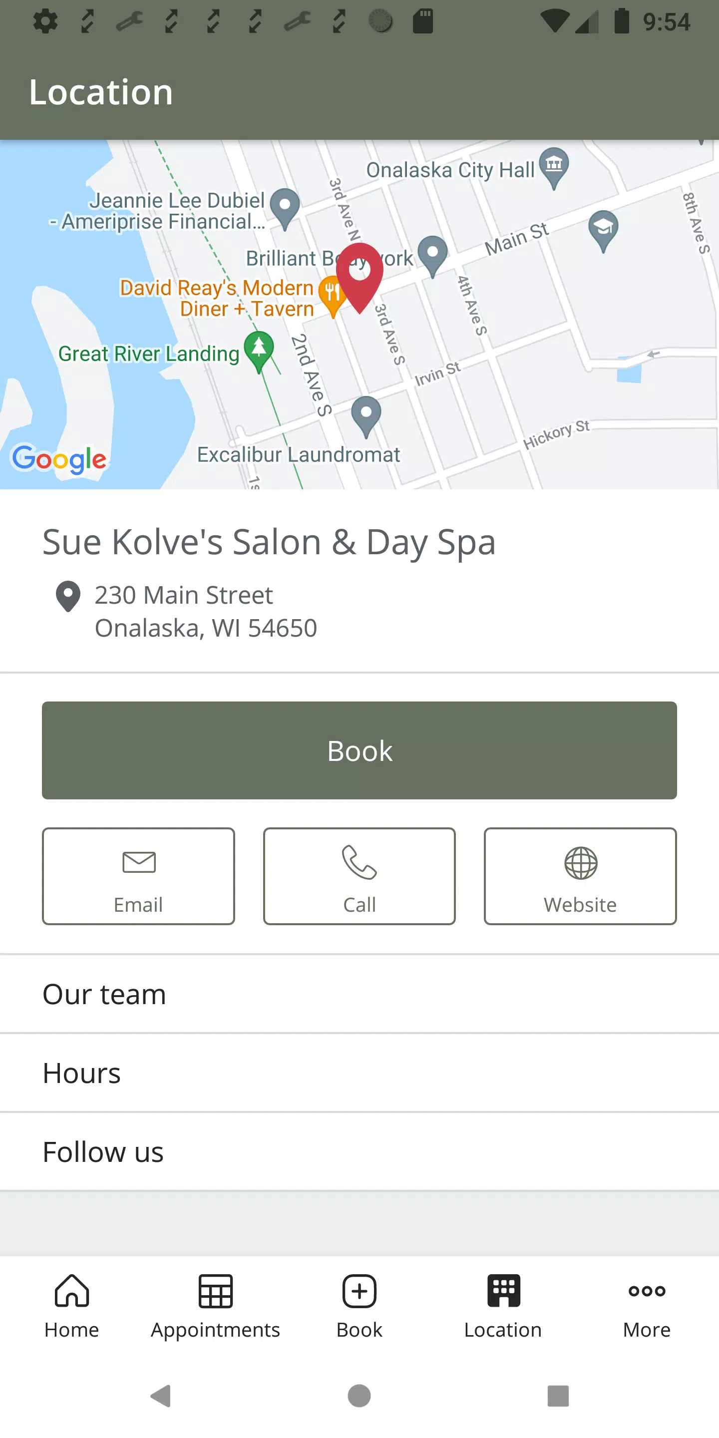 Sue Kolve’s Salon & Day Spa應用截圖第4張