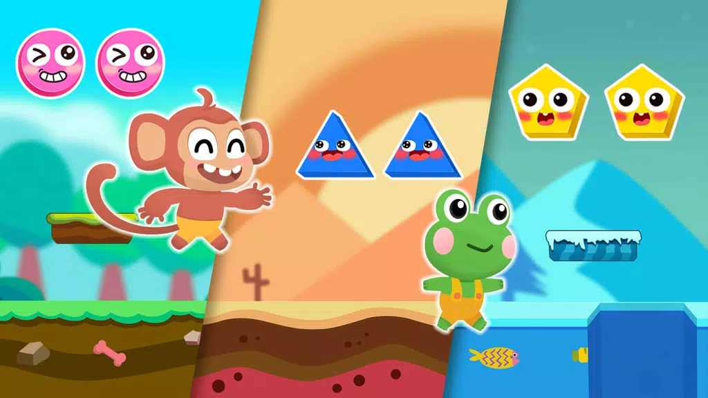 Schermata Kids Games : Shapes & Colors 3