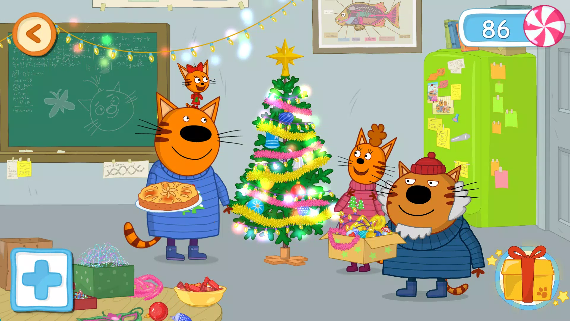 Kid-E-Cats: Winter Holidays Schermafbeelding 1