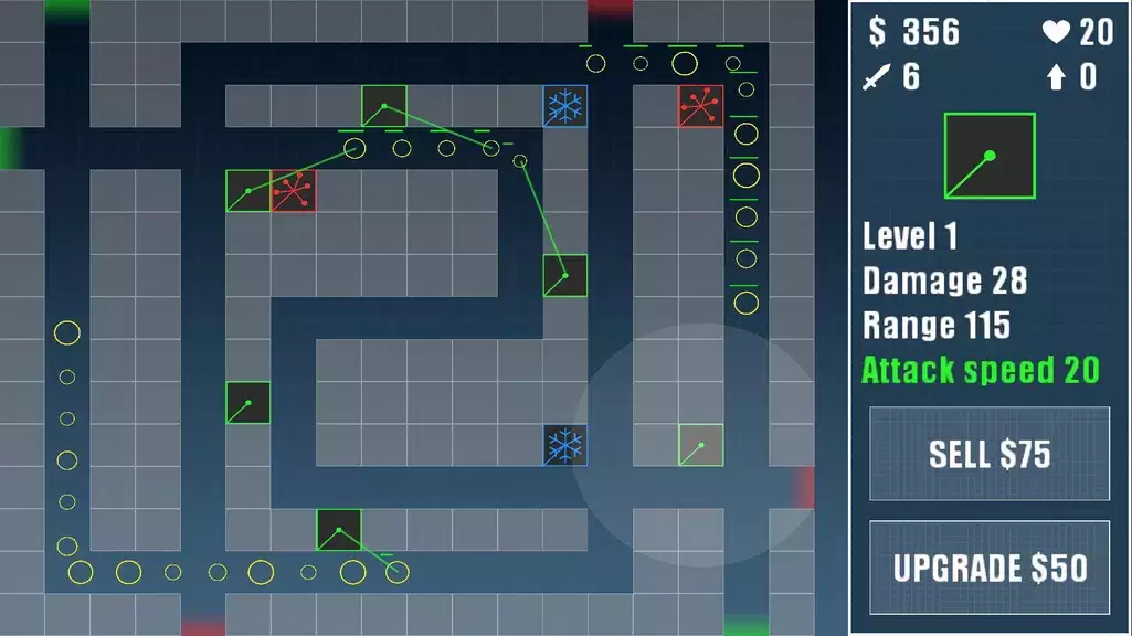 Laser Tower Defense スクリーンショット 4