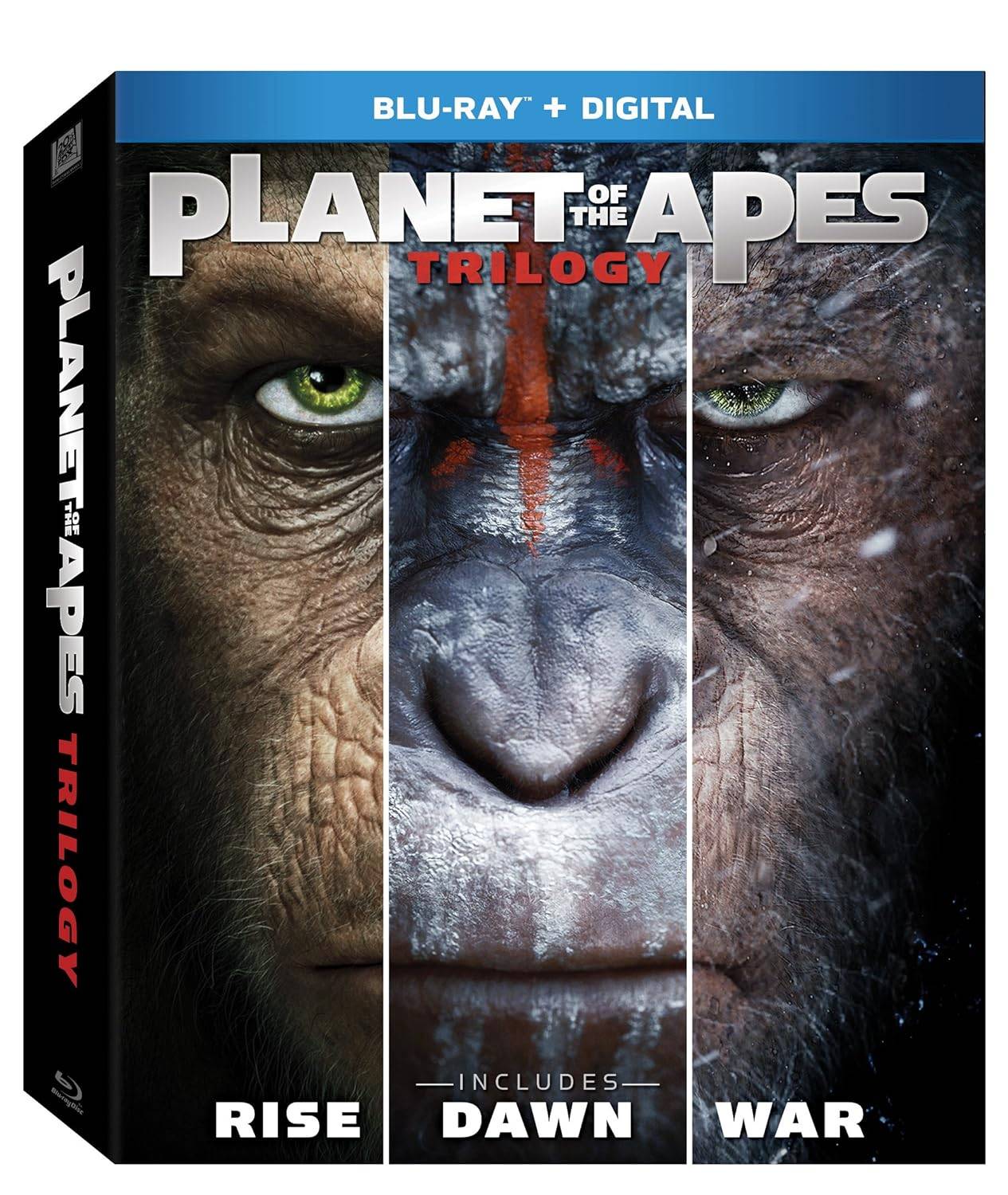 Planet of the Apes Trilogy Collection Blu-ray