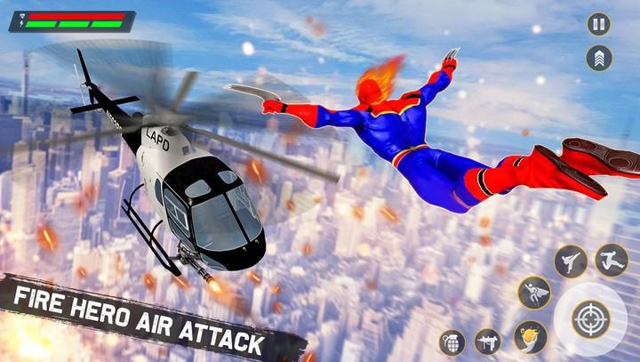 Miami Spider Rope Hero Games Ekran Görüntüsü 4