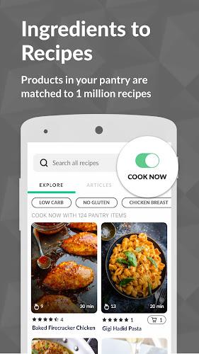 Cooklist: Pantry & Cooking App ဖန်သားပြင်ဓာတ်ပုံ 2