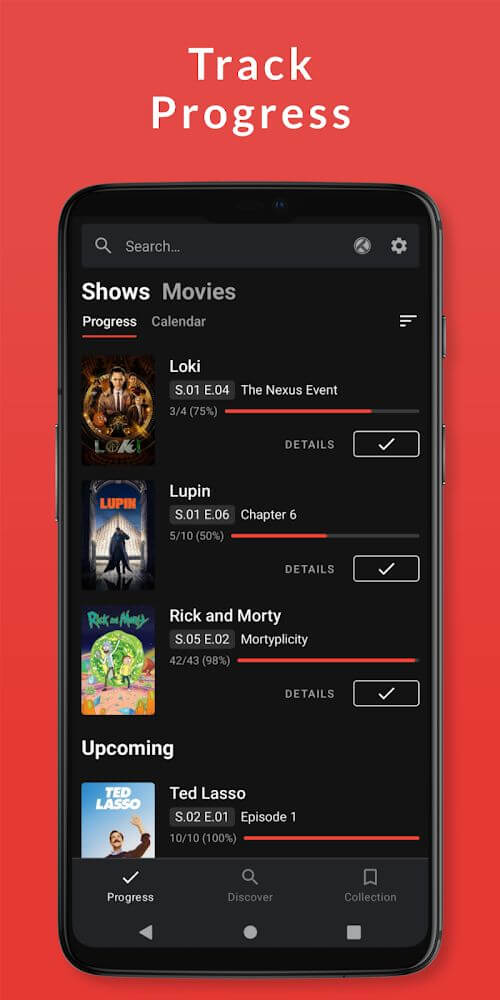 Showly: Track Shows & Movies スクリーンショット 4