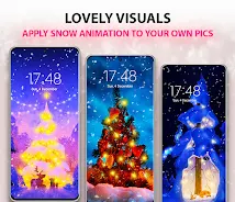 Christmas Tree Live Wallpaper ဖန်သားပြင်ဓာတ်ပုံ 4