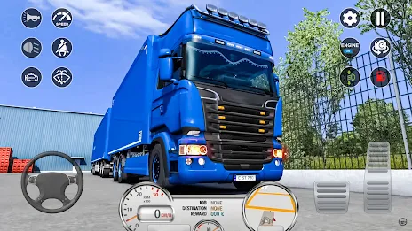 Euro Cargo Truck Simulator Pro Schermafbeelding 4