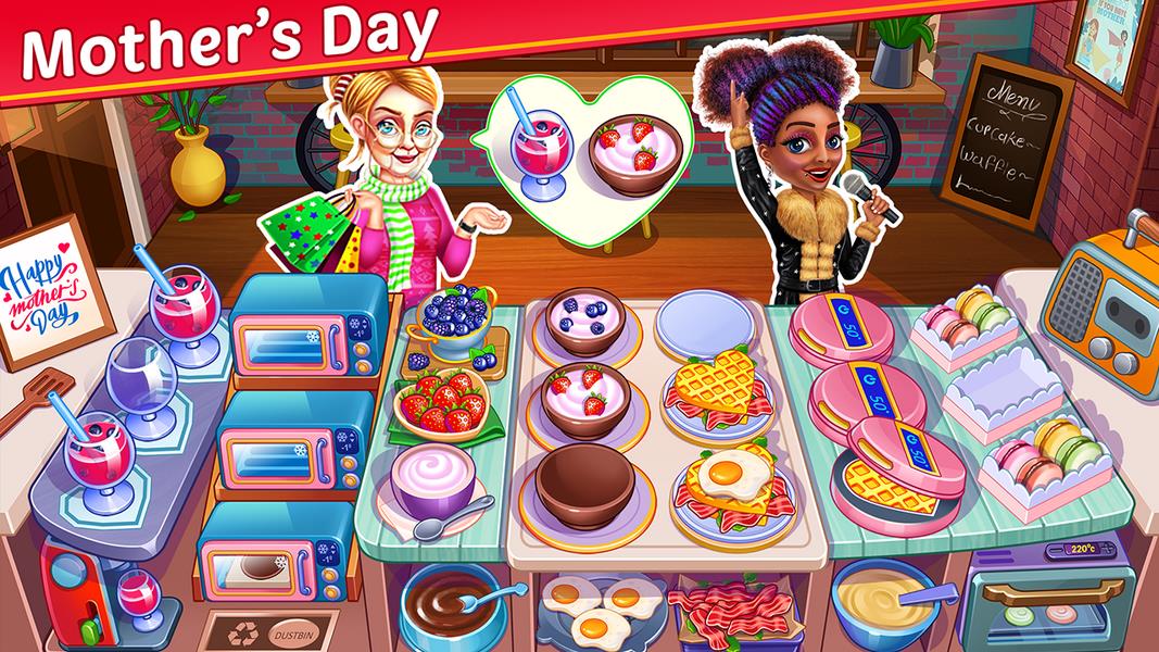 Halloween Street Food Shop Restaurant Game Captura de pantalla 4