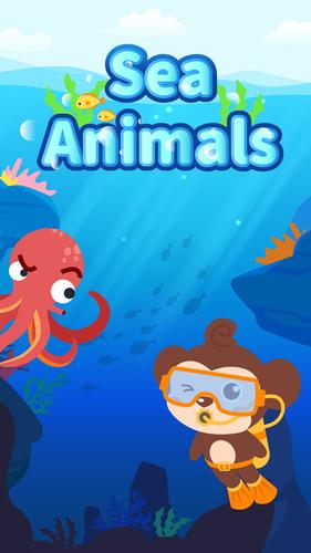 Sea Animals：DuDu Puzzle Games Captura de pantalla 1