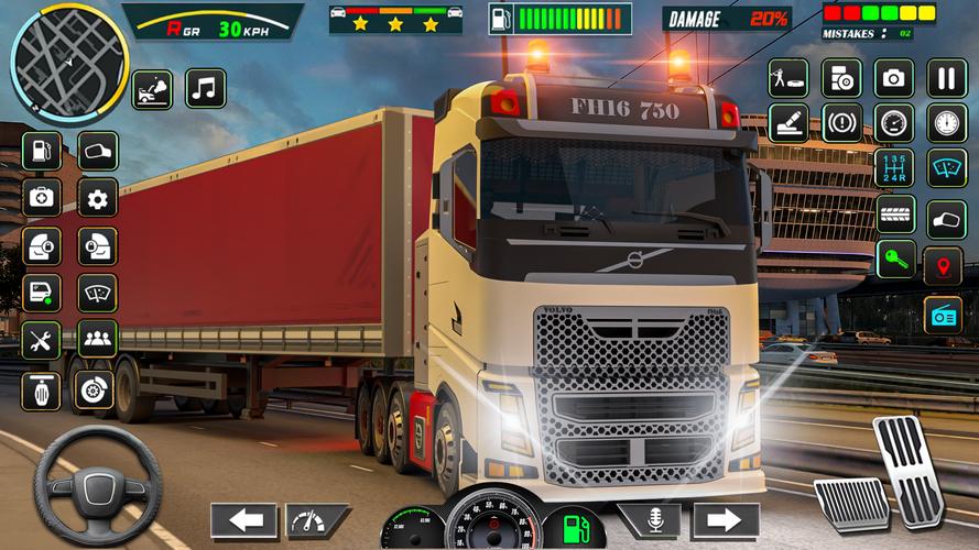 City Cargo Truck Game 3D 스크린샷 2