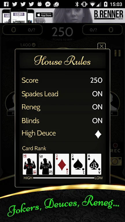 Black Spades - Jokers & Prizes スクリーンショット 4