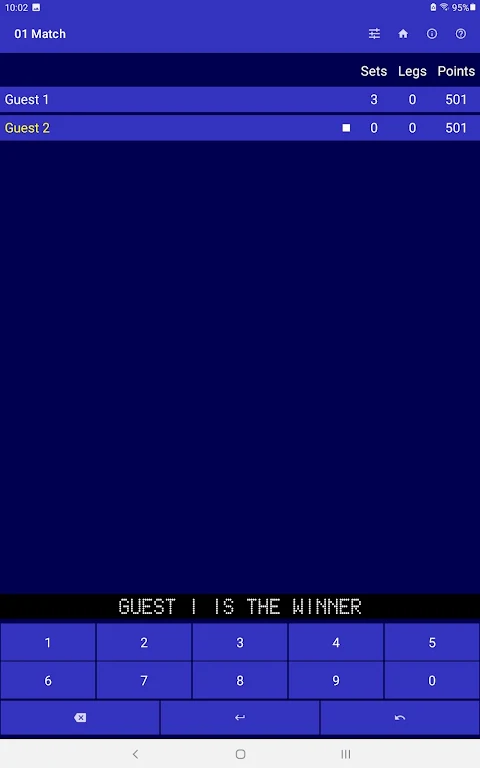 Double Top Darts Scoreboard應用截圖第4張