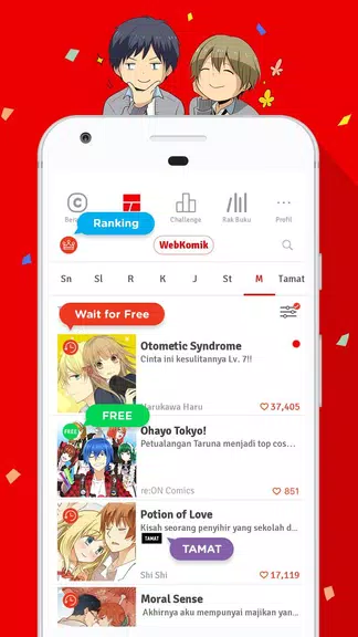 comico - Daily Free comics Captura de pantalla 2