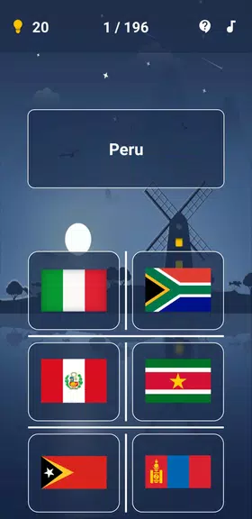Flag quiz - Country flags ภาพหน้าจอ 3