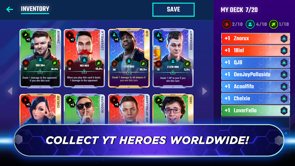 DHeroes: CCG (Trading Cards)應用截圖第2張