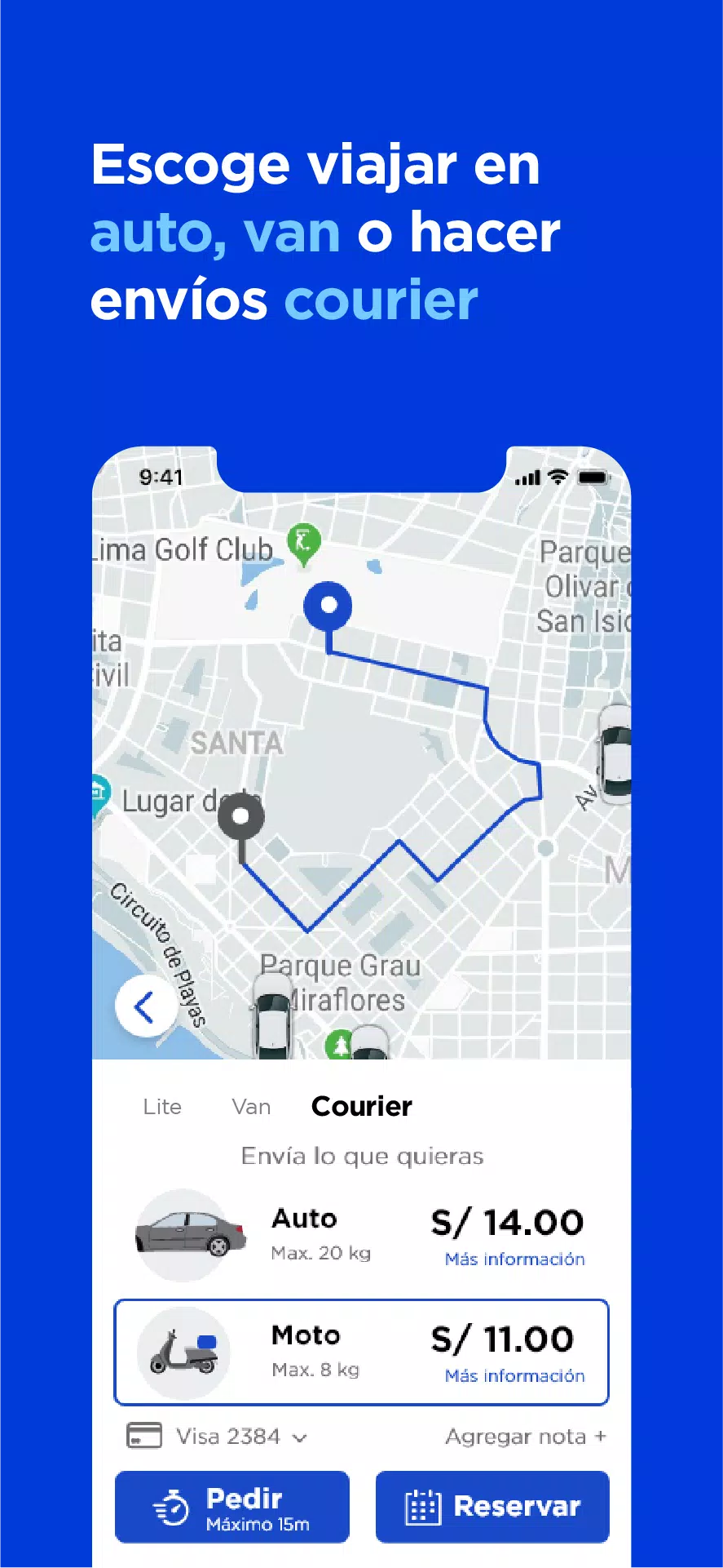 Directo, un app de taxi Tangkapan skrin 3