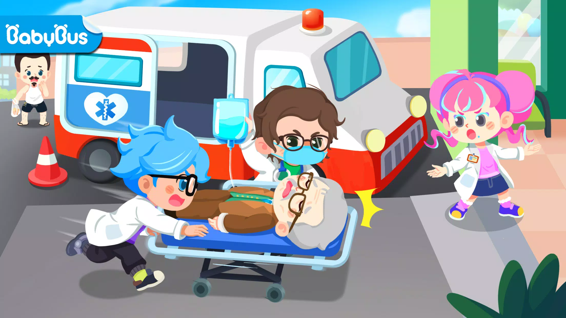 Little Panda's Town: Hospital स्क्रीनशॉट 1