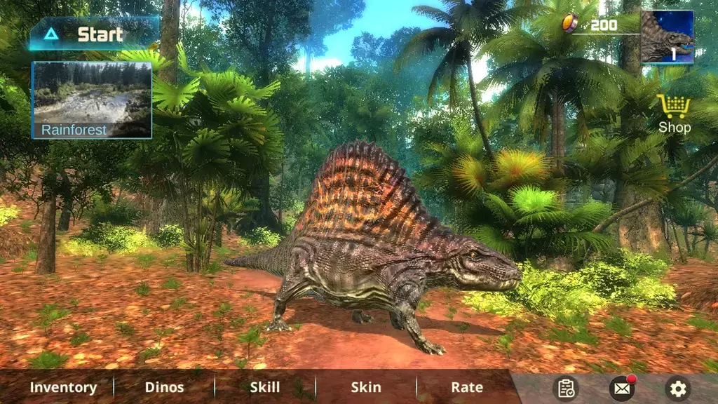 Dimetrodon Simulator Скриншот 1