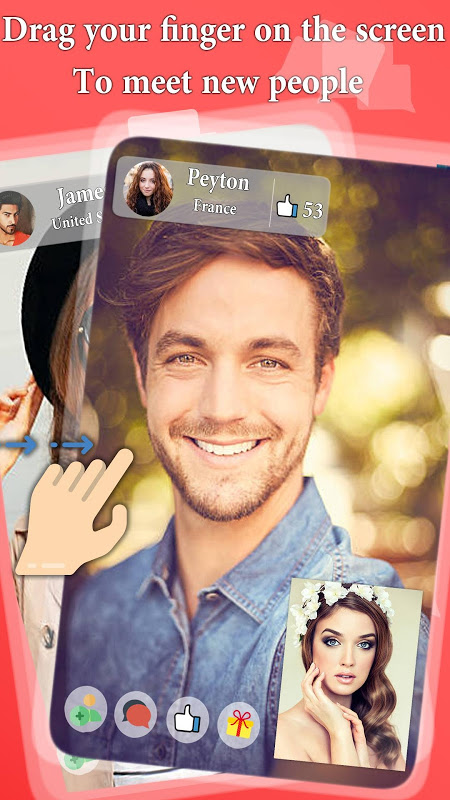 LightC - Meet People via video chat for free Capture d'écran 2