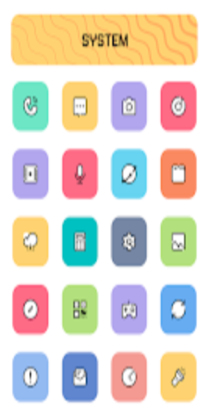 Crayon Adaptive IconPack ภาพหน้าจอ 1