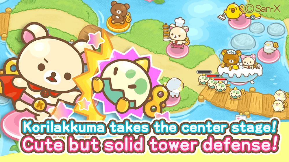 Korilakkuma Tower Defense Schermafbeelding 2