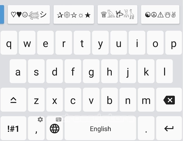 Schermata Fonts Font Keyboard for Emoji Symbols & Kaomoji 4